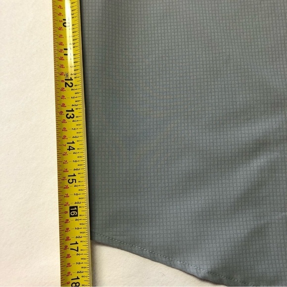 Reel Legends Vented Grey Lightweight Fishing Short Sleeve Shirt Size Large - Picture 10 of 11